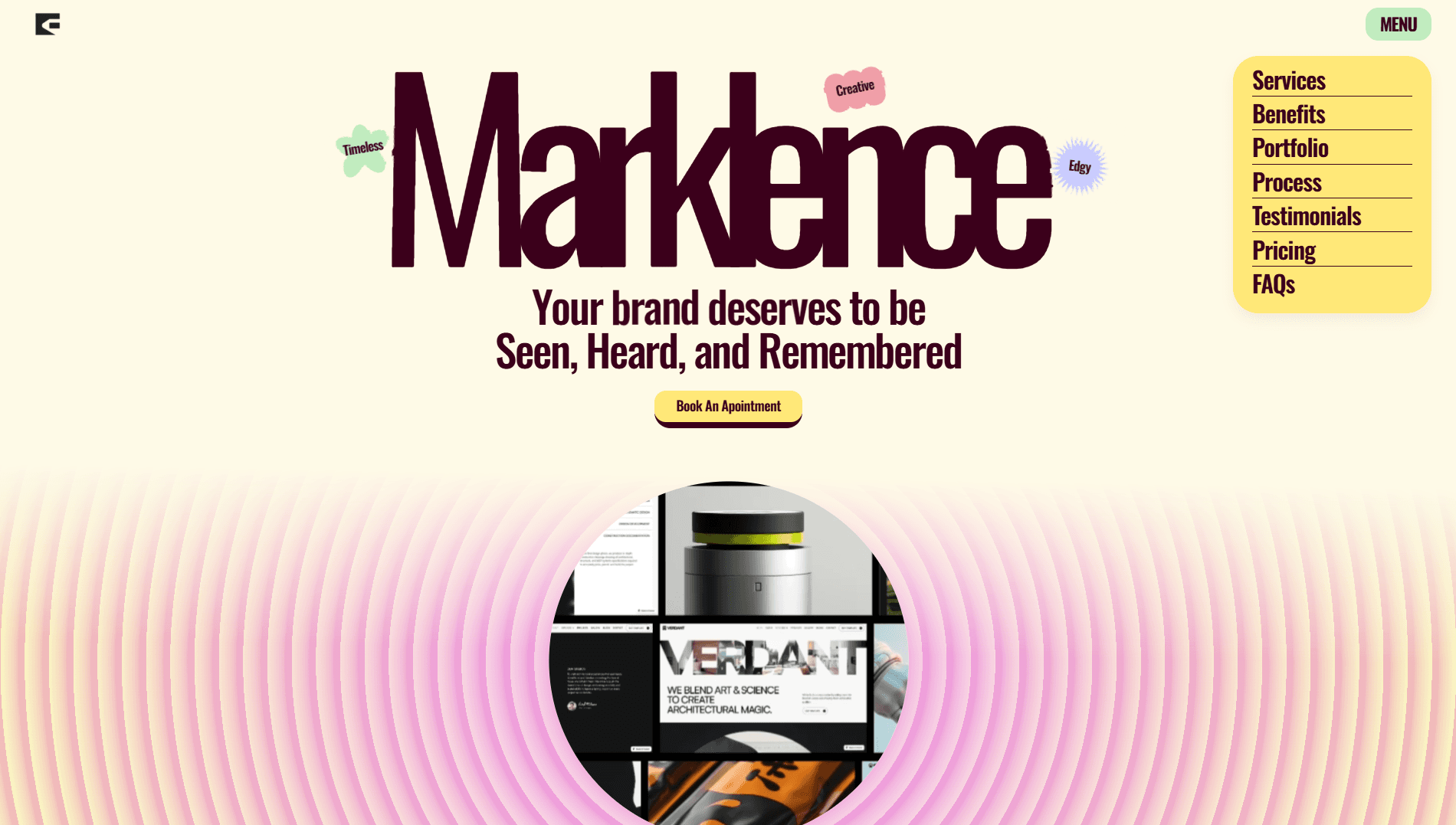 Marklence screenshot